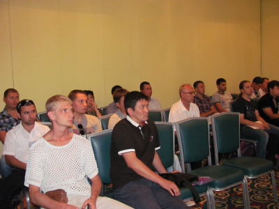 Участники семинара, посвященного новым программным продуктам Лаборатории Касперского